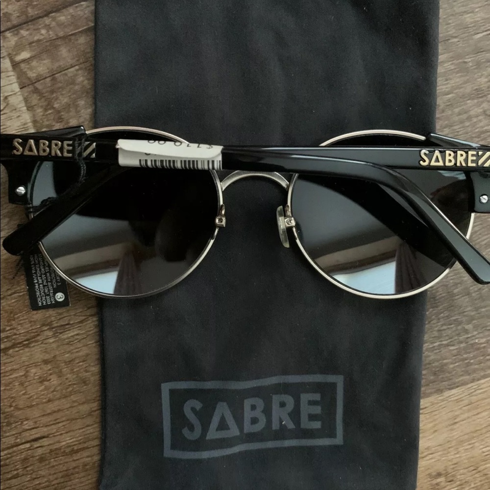 SABRE “Sheena” sunglasses New W Tags Black Acetate